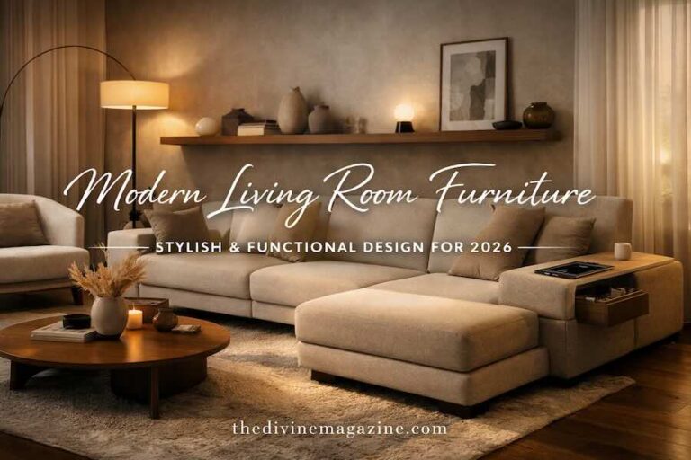 Modern Living Room Furniture for a Stylish 2026 Home