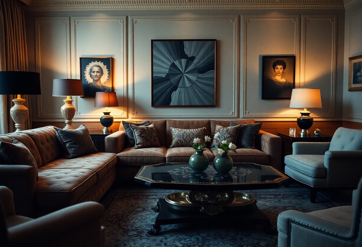 luxury living room tips on a budget