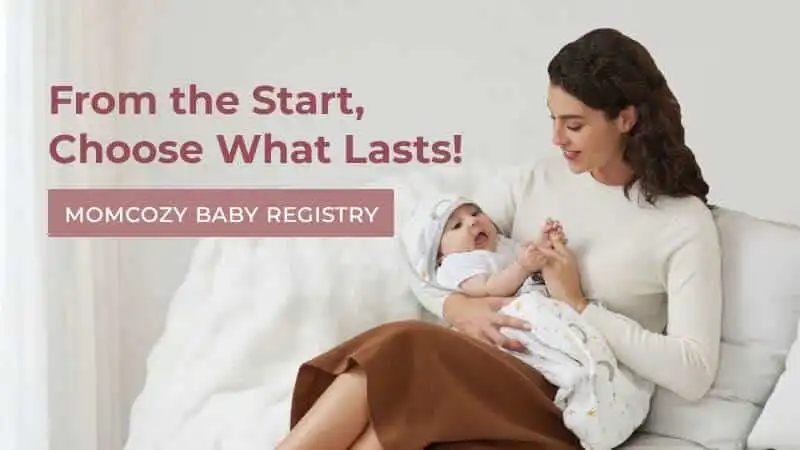 Heartwarming moment of mother with newborn baby at home, emphasizing family connection.